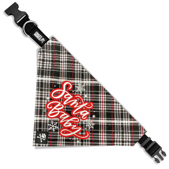 Santa Baby Bandana (Nylon Collar Not Included) - L