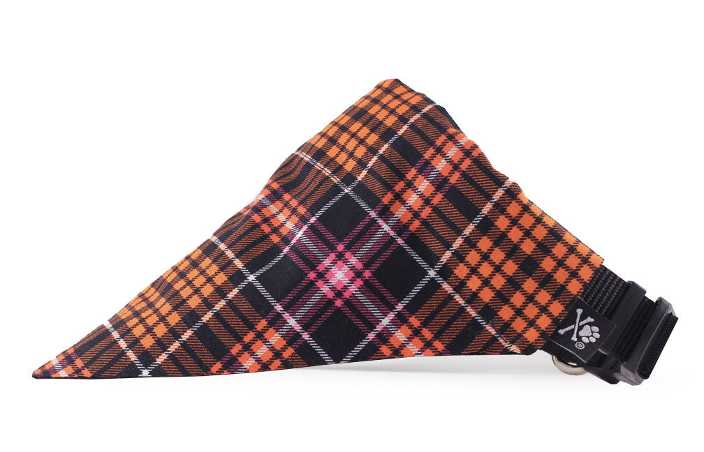 Tryst Plaid Bandana (Nylon Collar Not Included)