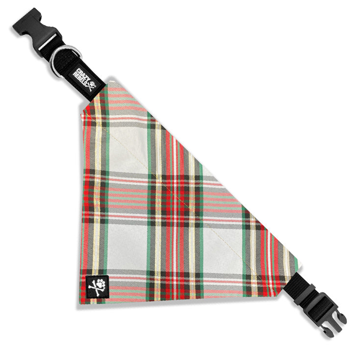 Noel Bandana - White (Nylon Collar Not Included)