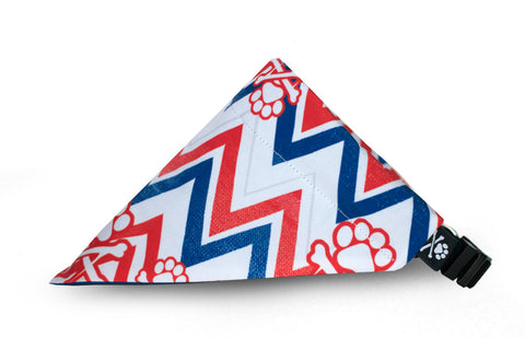 Chevron Bandana (Nylon Collar Not Included)