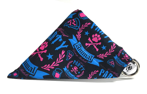 Party Animal Bandana (Nylon Collar Not Included)