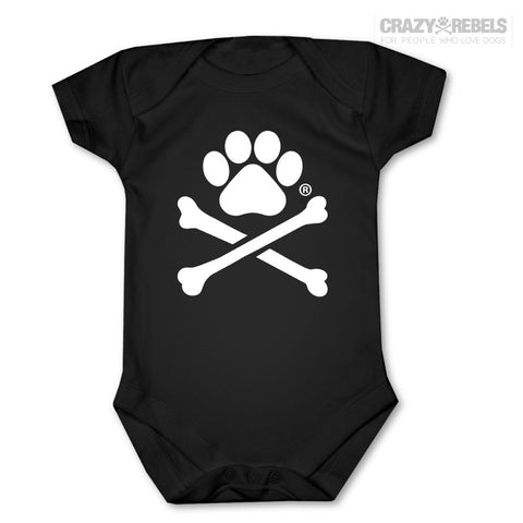 Paw Print Baby One Piece