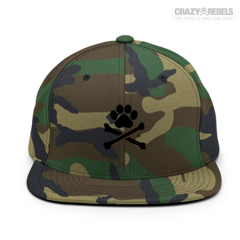 Camo Snapback Hat