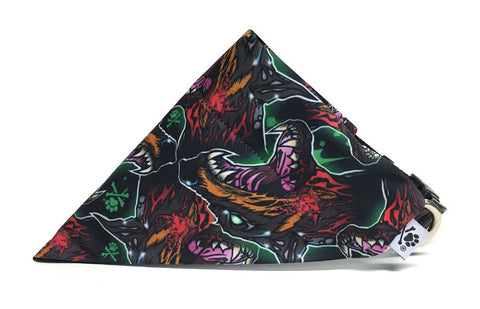 Zombie Dog Bandana (Nylon Collar Not Included) - XS