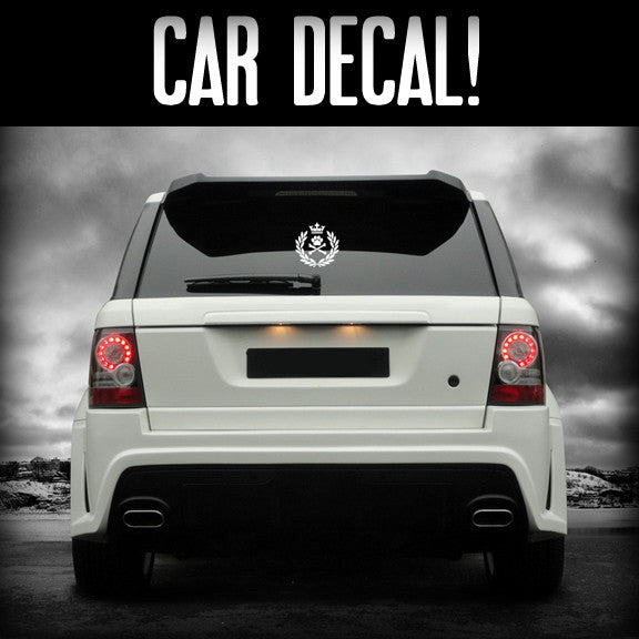 Rebel Crest Vinyl Decal