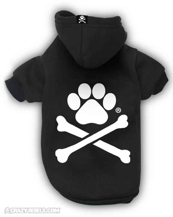 Rebel Dog Hoodies All Sizes crazyrebels