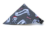 On The Naughty List Bandana (Nylon Collar Not Included)