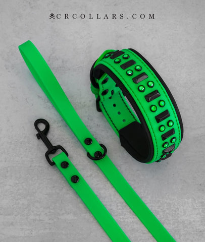 NEON GREEN Kyon Matix Luxe Collar