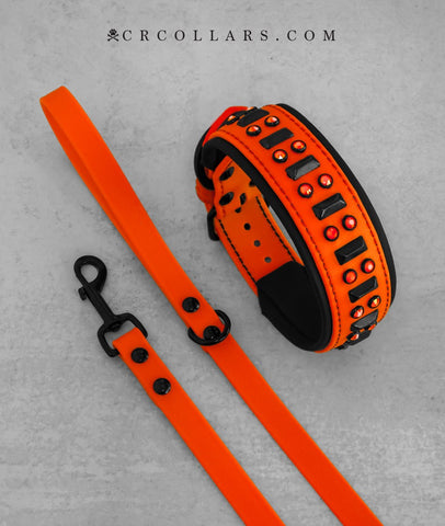 NEON ORANGE Kyon Matix Luxe Collar