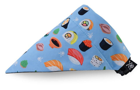 Sushi Bandana (Nylon Collar Not Included)