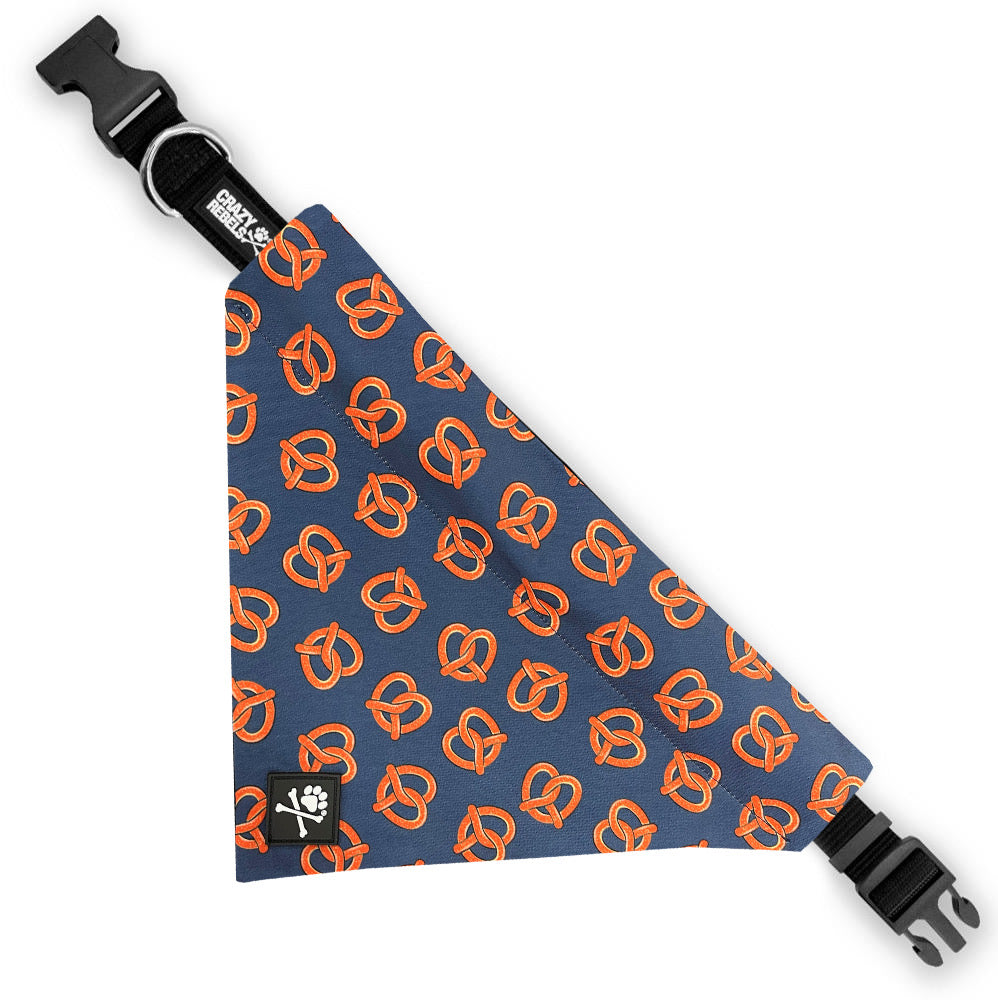 Pretzel Day Bandana (Nylon Collar Not Included)